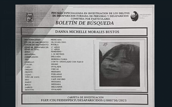 El asesino de Danna Michelle N confesó donde dejó su cuerpo
