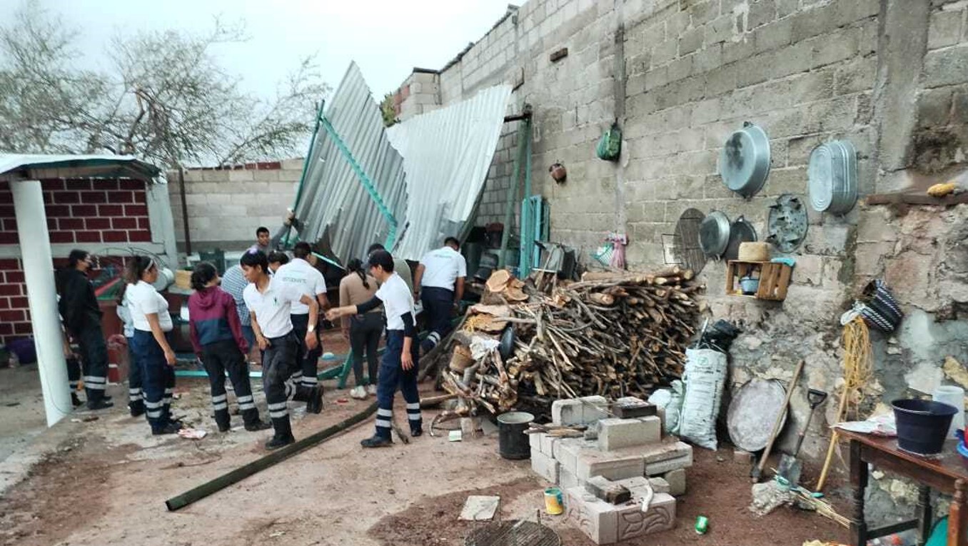 La tormenta Alberto afectó 50 viviendas en Xochiltepec