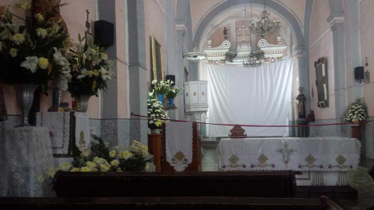 Se agravan cuarteaduras en iglesias de Atlixco tras sismo