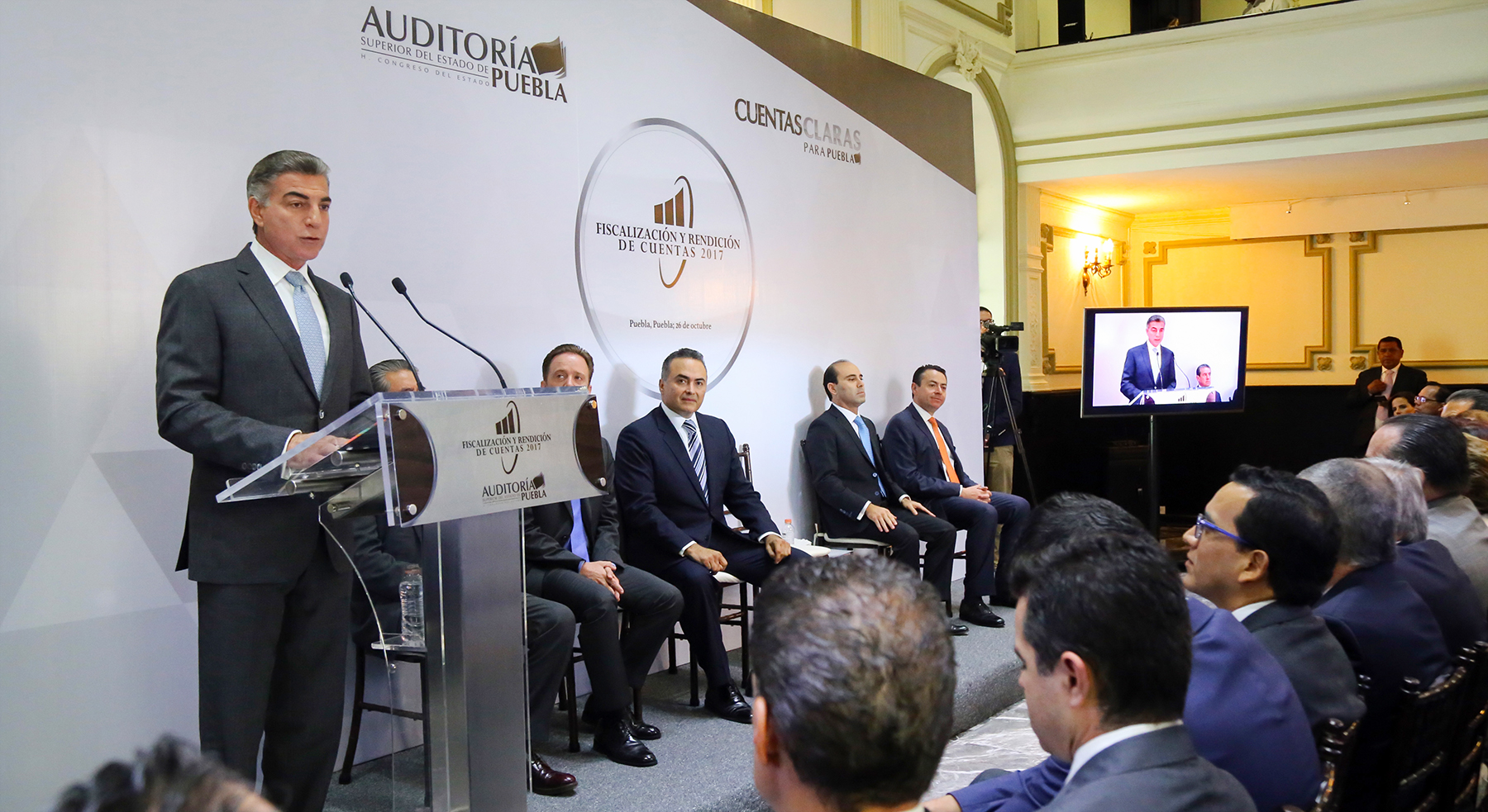 Auditoría Puebla presenta Informe de Resultados y Fiscalización