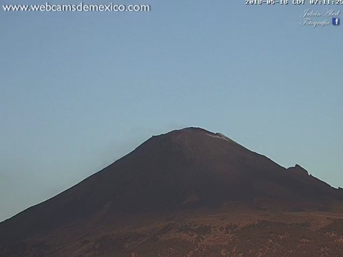  Prevén más explosiones del volcán Popocatépetl