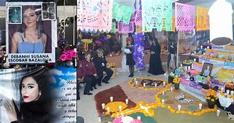 Con altar de muertos recuerdan a Debanhi Escobar 