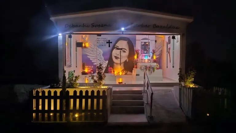 Vandalizan tumba de Debanhi Escobar
