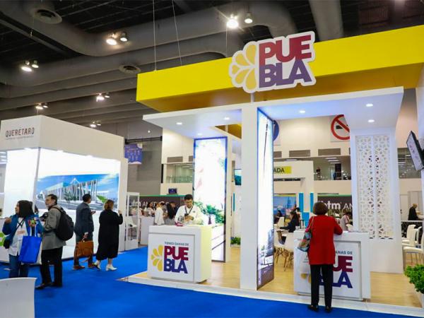 En IBTM Américas de CDMX, gobierno promueve a Puebla en niveles internacionales