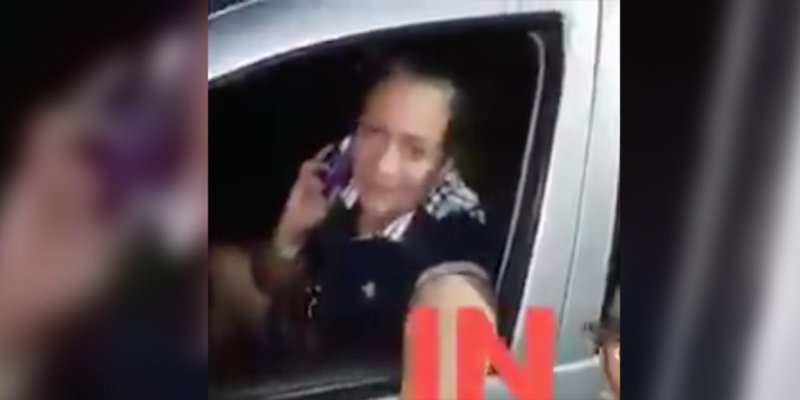 VIDEO Mañana no amaneces, te mato: líder de Morena a policía