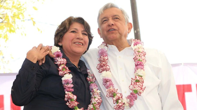 La CDMX le hace la campaña a Delfina en Edomex