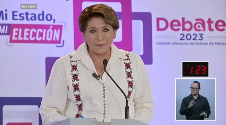 Te estás quedando sola, le dice Delfina Gómez a Del Moral