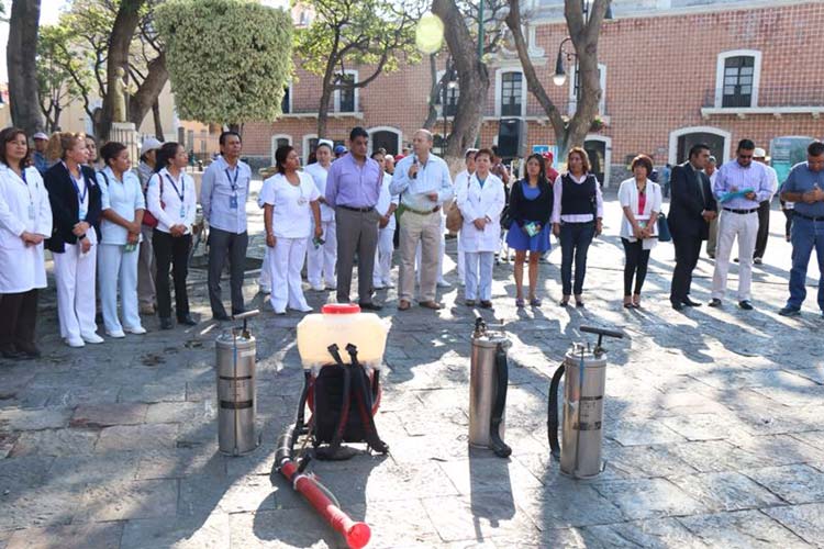 Implementan acciones contra el dengue en Atlixco