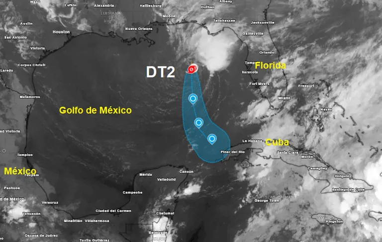 Ya se formó en el país la depresión tropical Dos