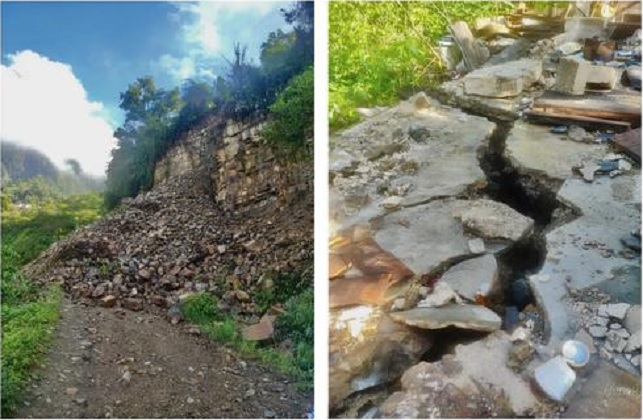 Desde hace una semana, derrumbe cierra camino en Huitzilan de Serdán