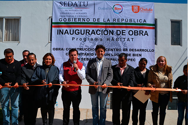 Abren Centro de Desarrollo Comunitario en San Pedro Cholula