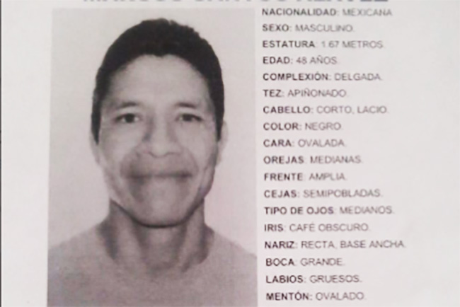 Marcos Santos desapareció desde enero en Puebla; ayuda a encontrarlo