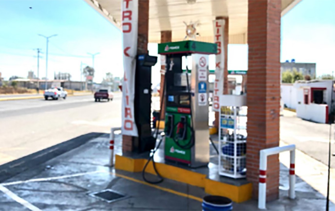 Reportan desabasto de gasolina en Huejotzingo