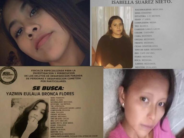 Desaparecieron en julio y nadie sabe de ellas en Puebla