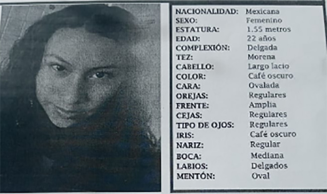 Sandra desaparece en la colonia Reforma Sur en Puebla