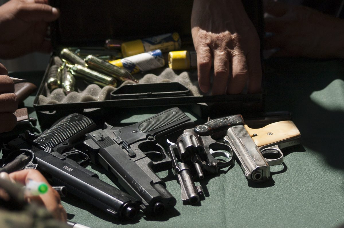 Recolectan 7 mil armas en la Ciudad de México