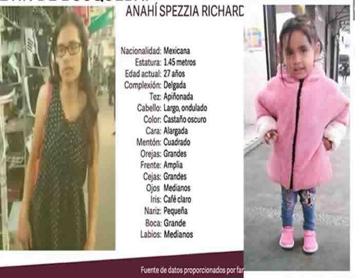 Aún no aparecen Anahí y su hija Génesis; se extraviaron en Puebla capital