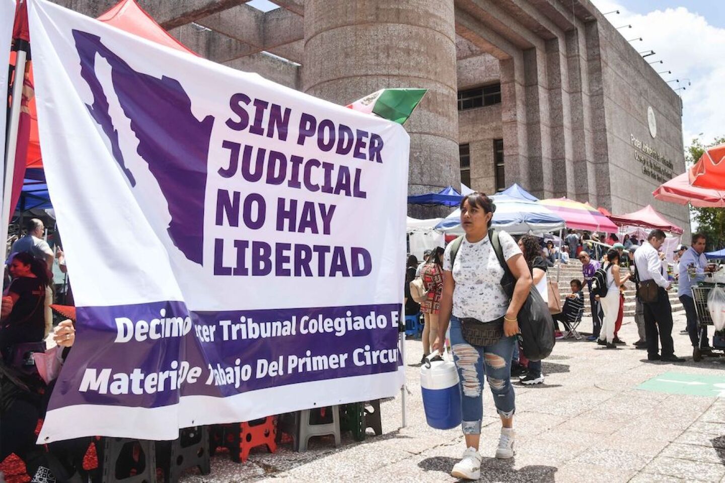 Morena busca adelantar al martes aprobación de la reforma judicial