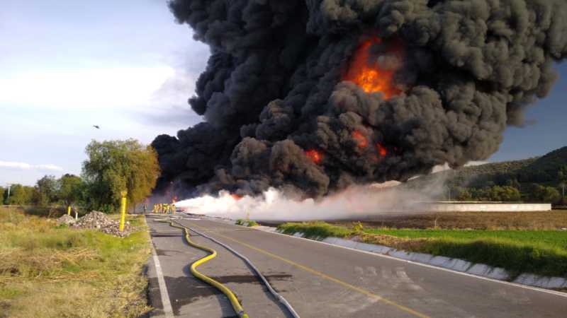 VIDEO Explosión de toma ilegal rebasa a autoridades en Hidalgo 
