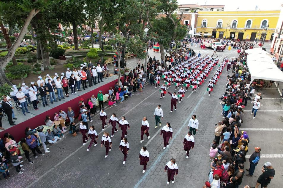 Así fue el desfile del 112 Aniversario de la Revolución Mexicana en Atlixco