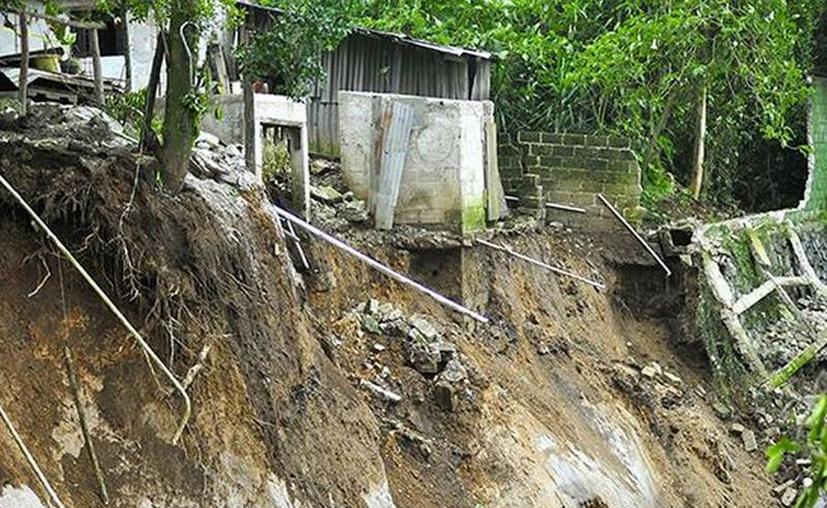 Juntas auxiliares de Puebla en riesgo de deslaves por lluvias