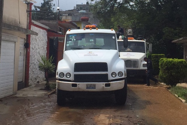Earl ocasiona daños por 200 mil pesos a red de agua en Huauchinango