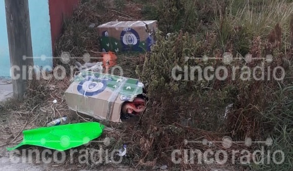 Vecino de la 3 de Mayo es desmembrado y colocado en cajas