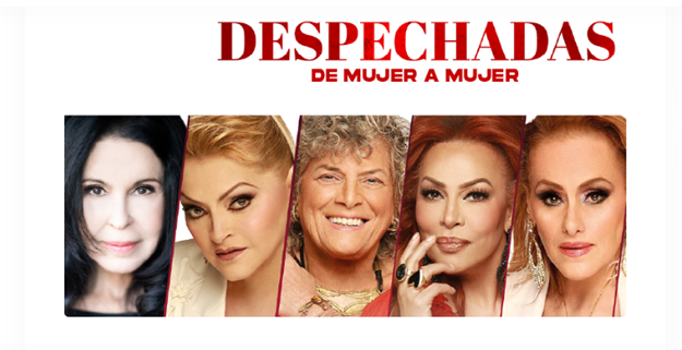 Cinco mujeres íconos de la balada romántica, llegan a Puebla con "Despechadas"