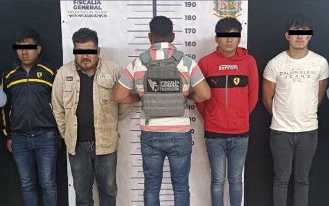 Detienen a cuatro extorsionadores en Acatzingo 