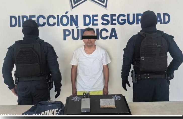 Detienen en Tehuacán a presunto integrante de banda delictiva