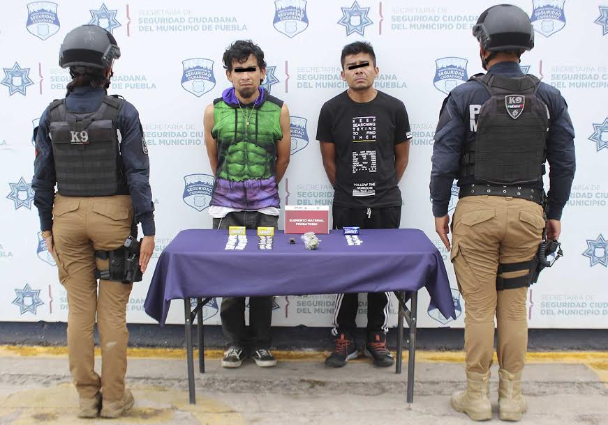 Presuntos narcomenudistas caen en Santa Cruz Buenavista