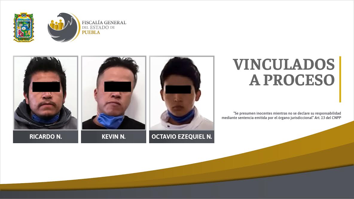 Vinculados a proceso tres detenidos en San Martín