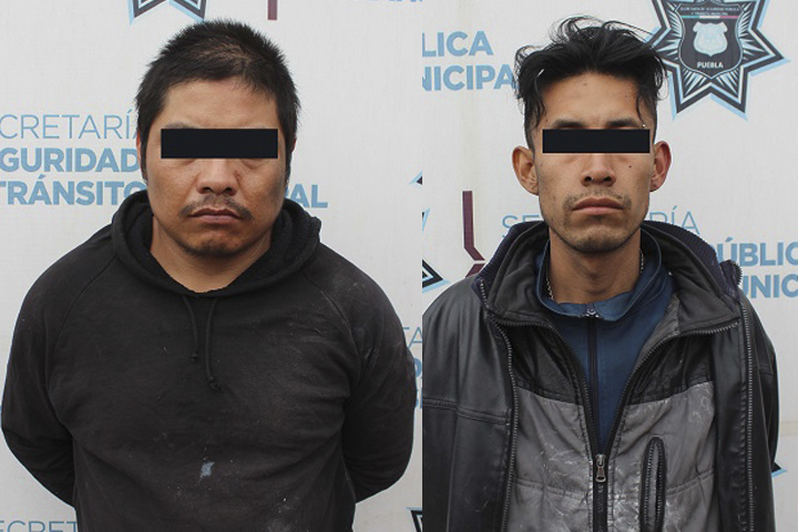 Los detienen por robo de vehículo con violencia en Puebla