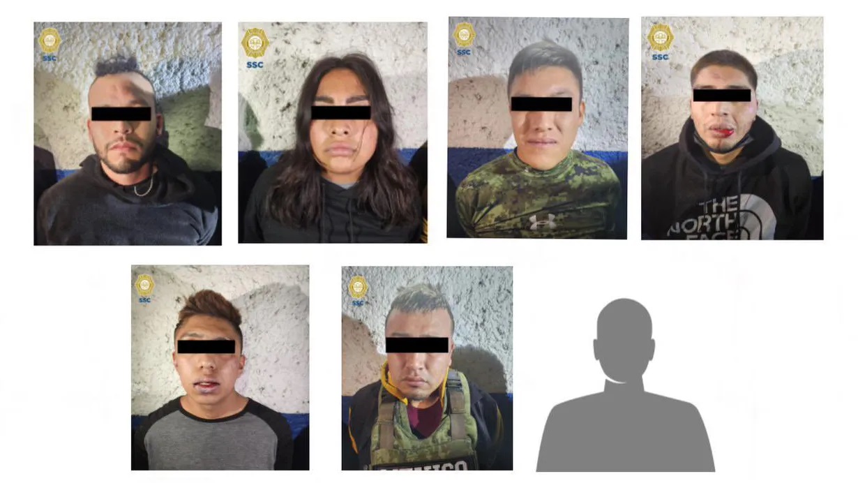 Dictan prisión a presuntos miembros del CJNG tras enfrentamientos en CDMX