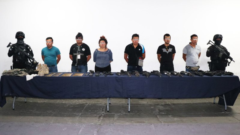 Detienen a 6 por la agresión contra marinos en Xicotepec