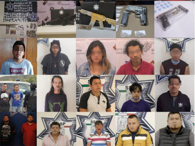 Puebla, por debajo de la media nacional en incidencia delictiva