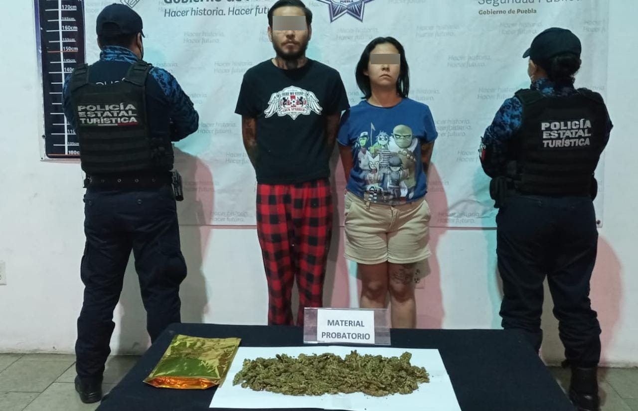 Caen veracruzanos que vendían marihuana en la colonia Huexotitla
