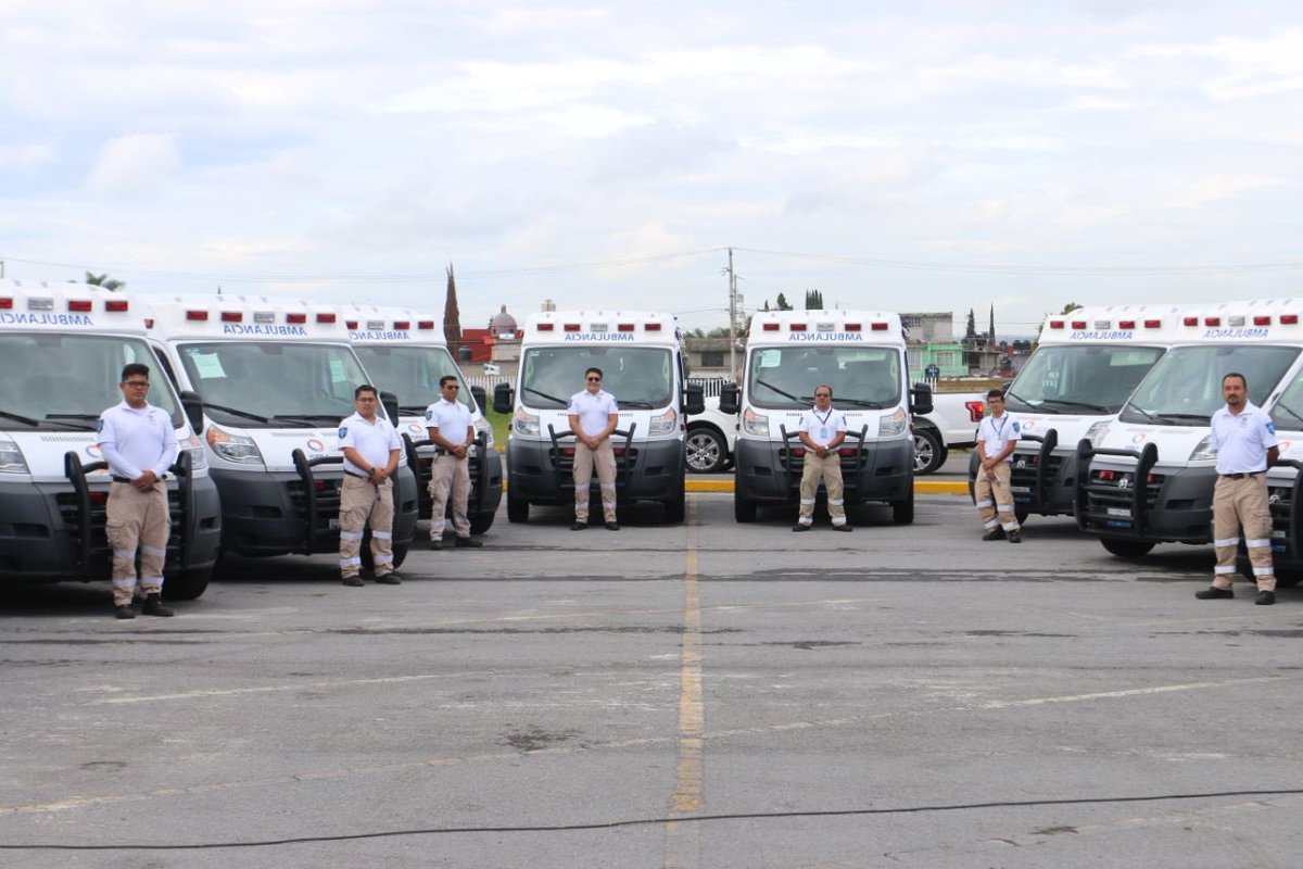  Recibe Puebla 47 nuevas ambulancias 