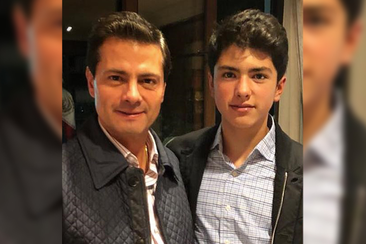 El es Diego, el hijo que Peña Nieto tuvo fuera del matrimonio