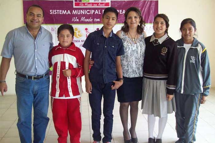 Realiza DIF concurso Difusores Infantiles en Tepeaca