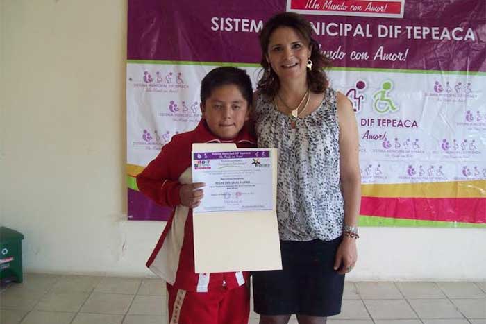 Realiza DIF concurso Difusores Infantiles en Tepeaca