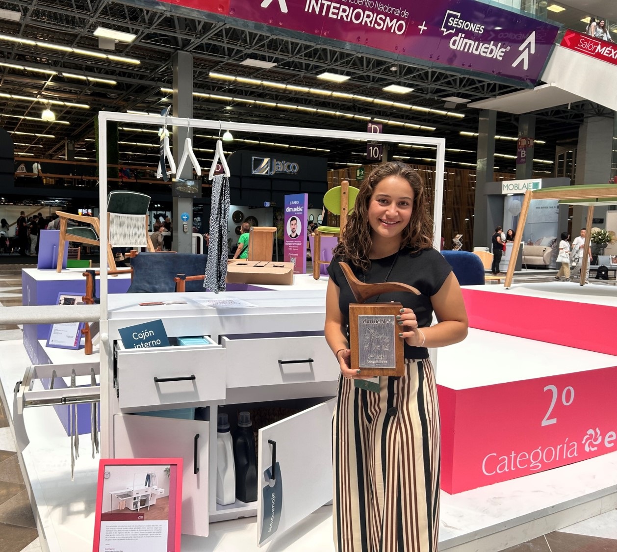 Alumna de la Anáhuac Puebla gana 2o lugar nacional Dimueble 2023