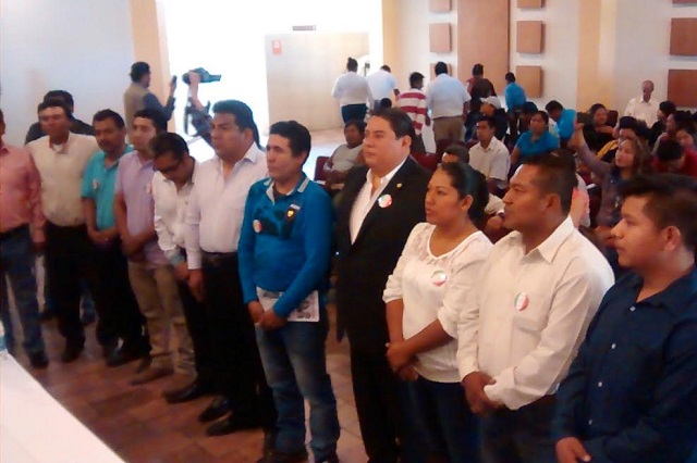 Pide diputado local unidad a priistas de Tehuacán tras quejas durante proceso