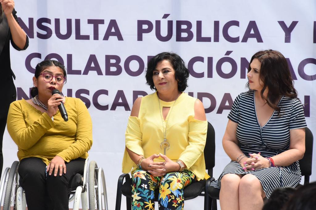 Texmelucan es sede de la Consulta Pública a personas con discapacidad