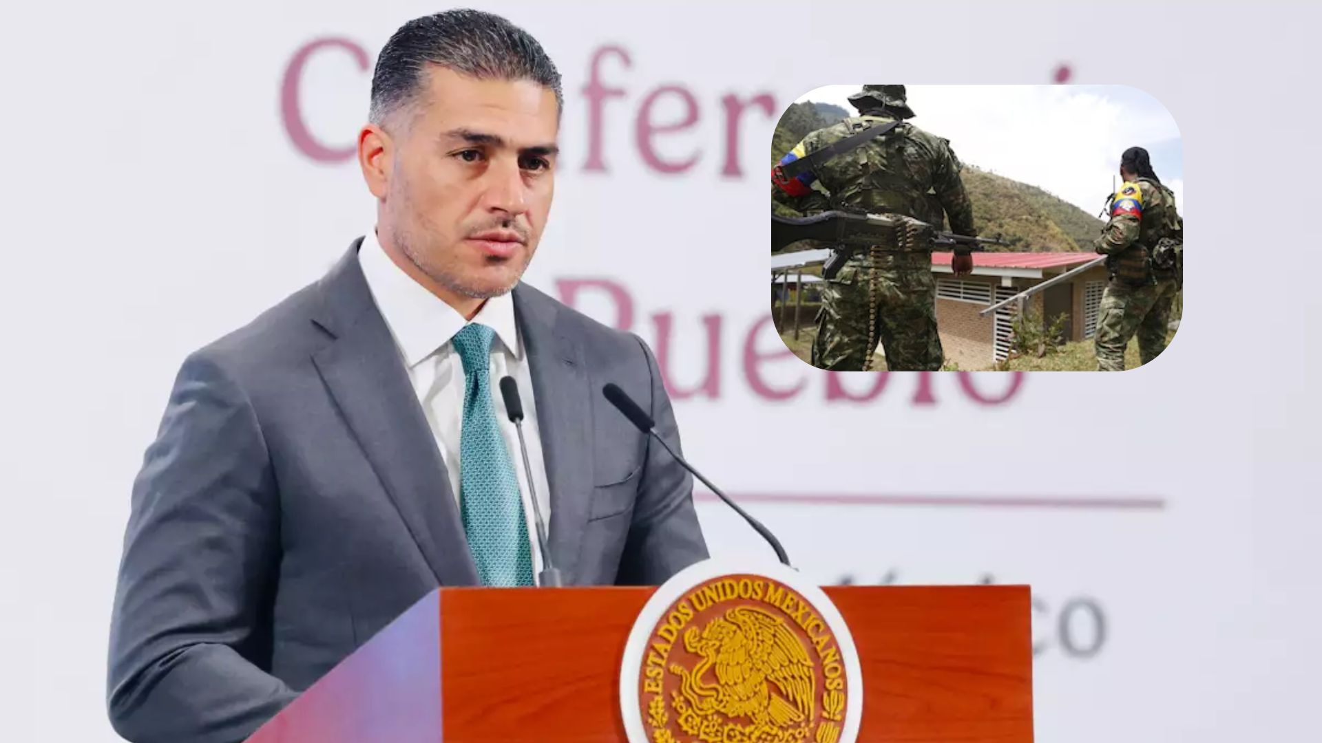 Carteles mexicanos reclutan a exmilitares colombianos para delinquir: Harfuch