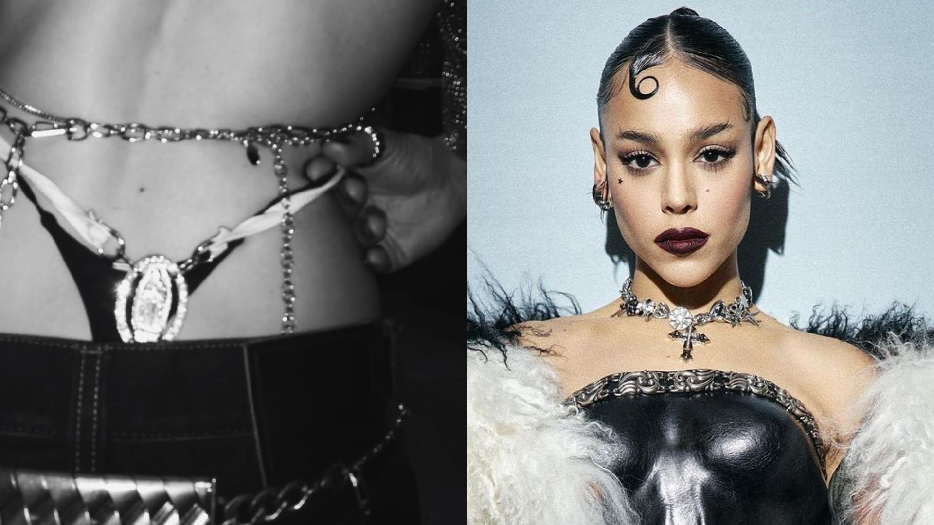 Danna Paola defiende uso de la Virgen de Guadalupe en ropa interior