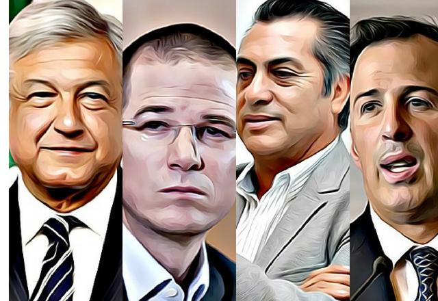 Anaya, Meade y Bronco reconocen triunfo de AMLO