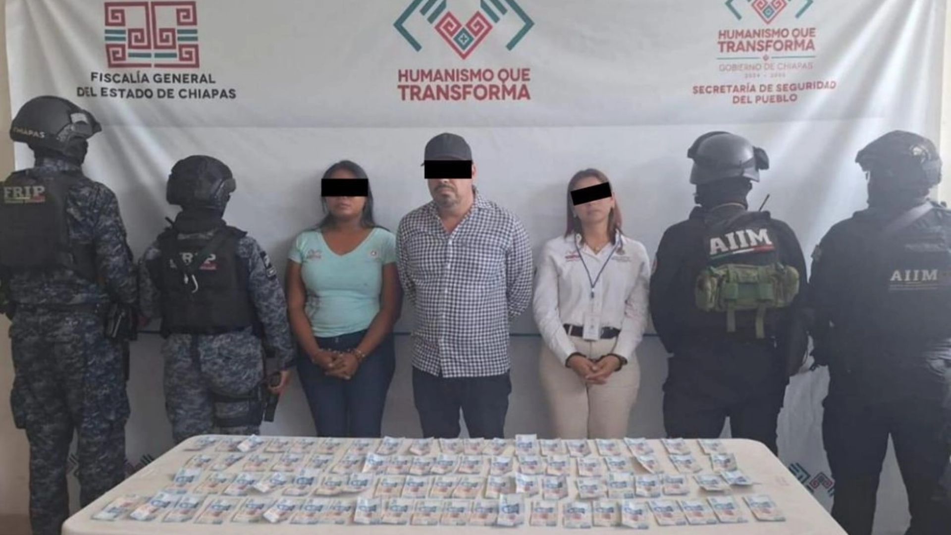 Caen 3 funcionarios de Protección Civil en Chiapas, por presunta extorsión 
