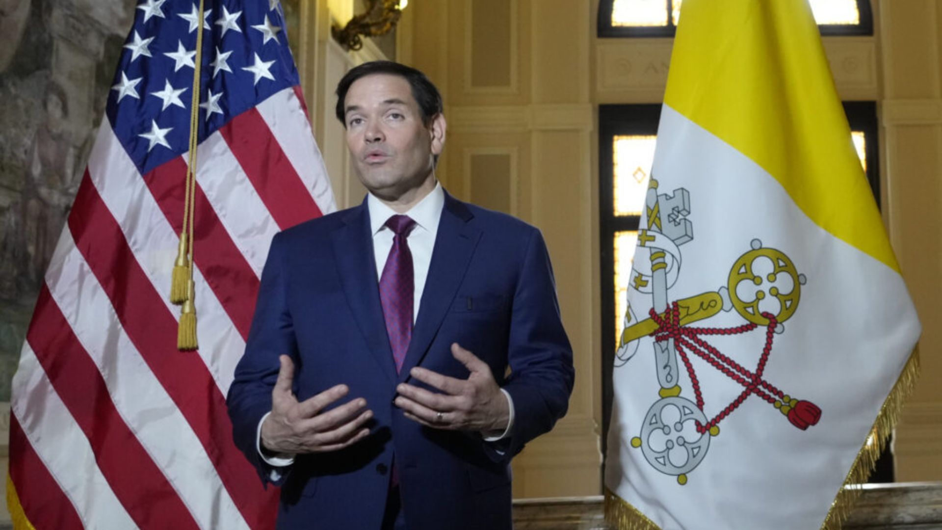 Marco Rubio propone a El Vaticano para pláticas entre Rusia y Ucrania