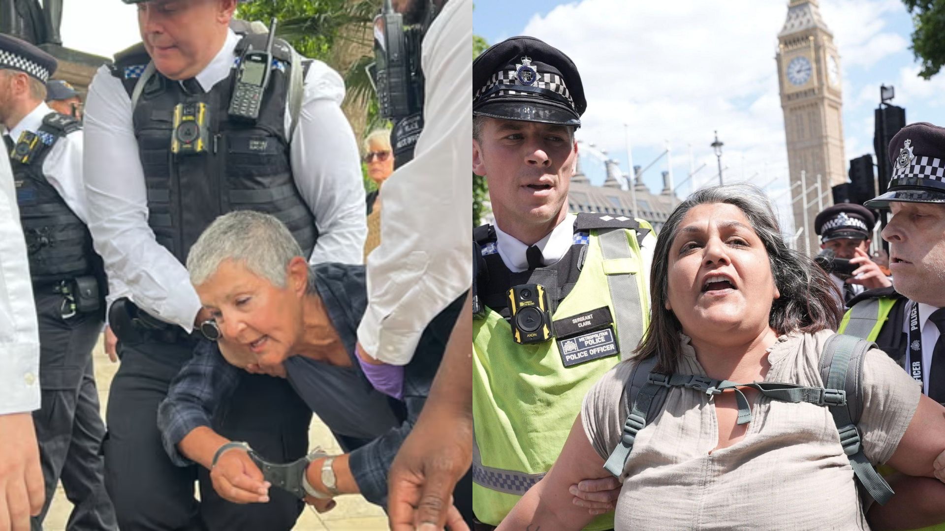 Policías en Londres detuvieron y agredieron a 200 activistas Pro-Palestina